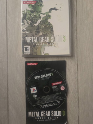 Metal Gear Solid 3 Snake Eater PlayStation 2 μεταχειρισμένο