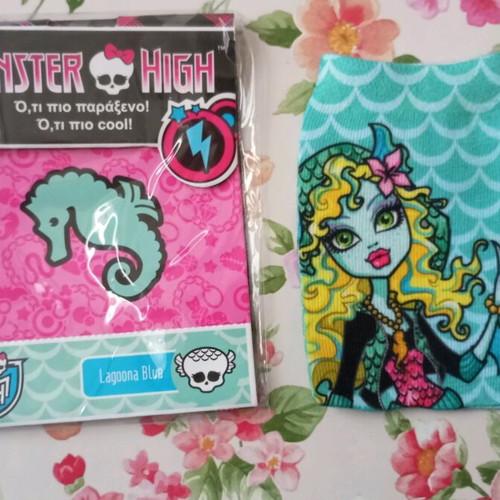 Monster High fabric cases by Mattel like new, 12 pieces