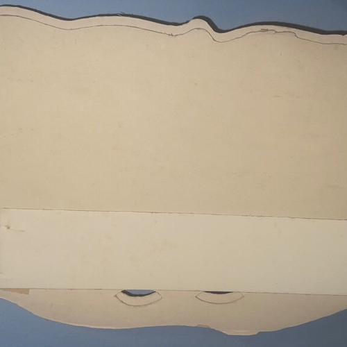 Greek mask set like new, two giant 1970s masks