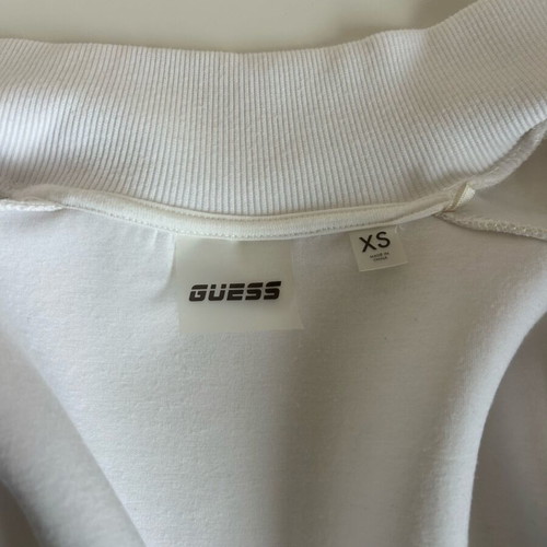 Guess sweatshirt white like new, size XS