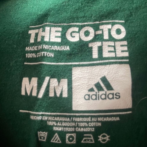 Adidas Milwaukee Bucks T-shirt Jabari Parker used, size Medium