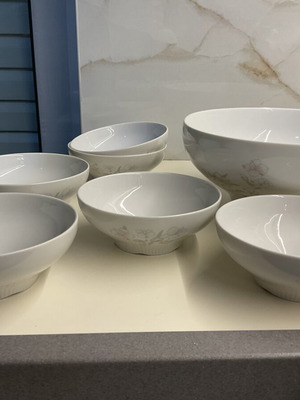 Bavarian Germany porcelain set, 7 pieces