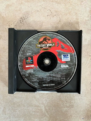 Jurassic Park Lost World PlayStation 1 γαλλικό cd μεταχειρισμένο με εξώφυλλο