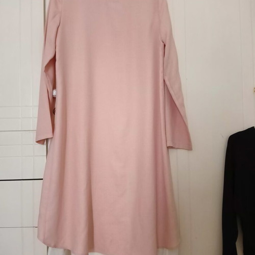 Women's dress, pink and white, size S / 36 / 8