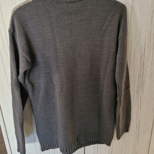 Benetton sweater for boy, gray, size 13/14, like new