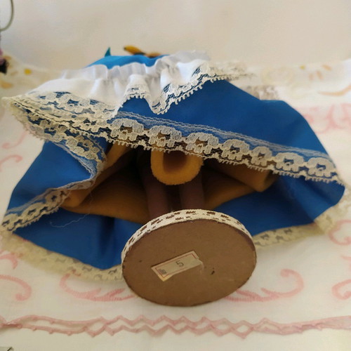 Vintage bone doll in very good condition