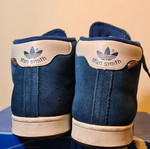 Adidas Stan Smith Winter boots used, blue suede, size 46