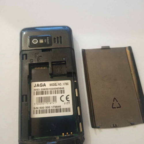 JAGA parts used without battery