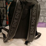 John Richmond backpack large used, black
