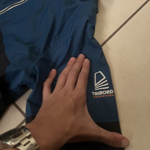 Windbreaker Tribord new, size Small, blue