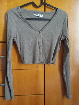 Pull & Bear cardigan brown like new, size M