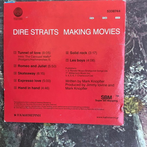 Dire Straits Making Movies CD new, blues