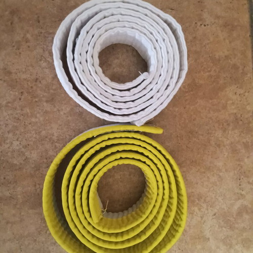 Taek Won Do martial arts belts like new, set of 2 pieces