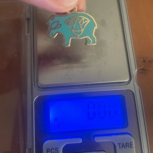 Hippopotamus pendant archaeform like new