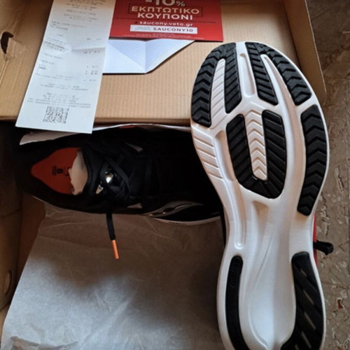 Saucony Ride 16 men's running shoes size 47, black