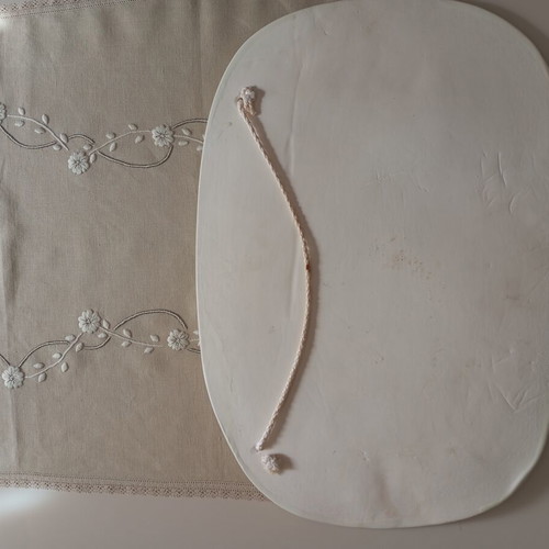 Ceramic wall decor with seaside theme like new