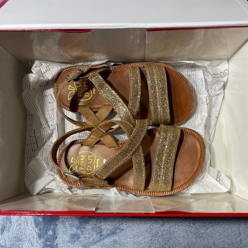 Pom D' Api kids' leather sandals No 25