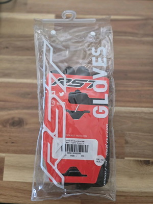 RST motorbike leather retro gloves like new, size L