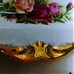  Πορσελάνινος δίσκος σερβιρίσματος Royal Albert "old country roses" bone china England 1973-1993