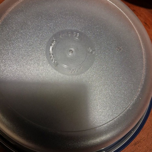 Tupperware Service Bowls 2 pieces 350ml new with blue lid