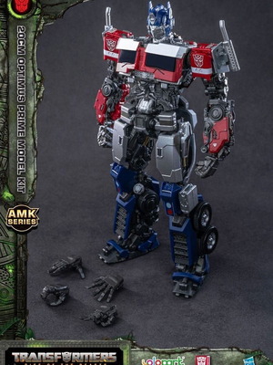 Yolopark Transformers Rise of the Beasts AMK Series Plastic Model Kit Optimus Prime 20 cm