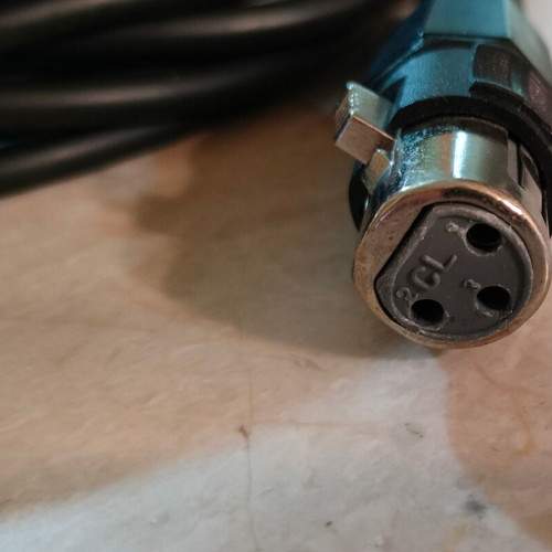 XLR to 3.5mm Mini Jack Microphone Cable 5m like new