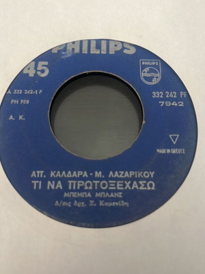 Ti Na Protoxechaso плоча на Беба Бланс, лайко