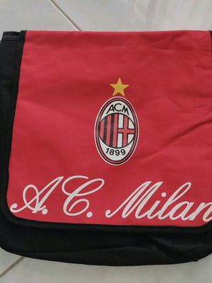 Τσάντα ώμου Milan καινούργια, A.C. Milan μαύρο και κόκκινο