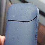 IQOS 2.4 Plus μεταχειρισμένο, σκούρο μπλε με HeatControl™ και Bluetooth
