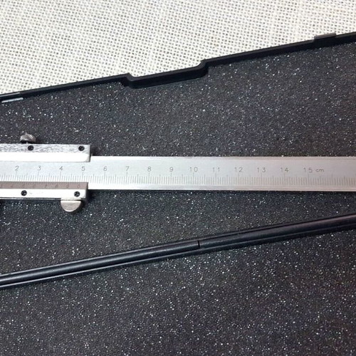 Vintage stainless steel caliper micrometer 20 cm used