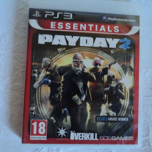 Payday 2 παιχνίδι PS3 με φυλλάδιο