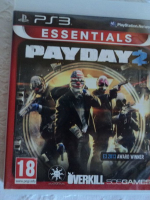 Payday 2 παιχνίδι PS3 με φυλλάδιο