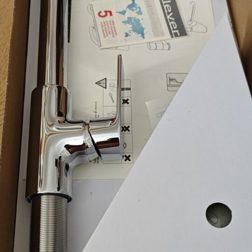 Clever kitchen sink faucet new, chrome brass