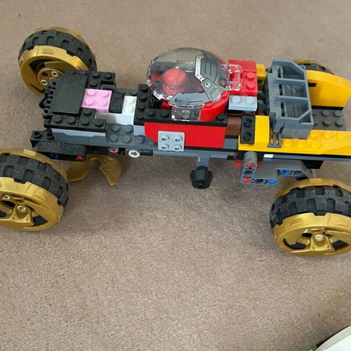 Lego assembled sets used