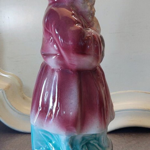 Glass decorative Santa Claus