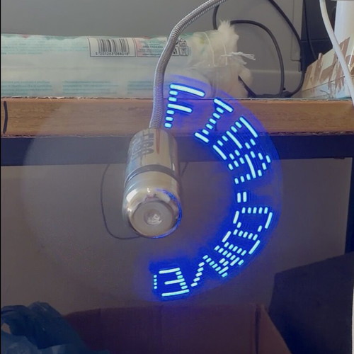 USB LED Fan FIBA Eurobasket 2017 promotional merch like new
