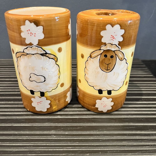 Ceramic bathroom set 2 pieces new