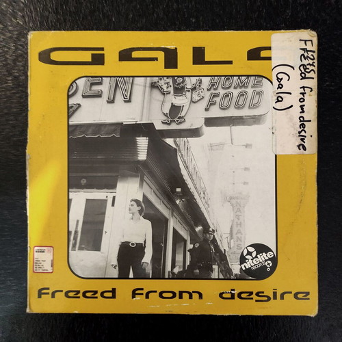 Gala Freed From Desire 12'' Vinyl Maxi Single used, electronic, 1996 Italy