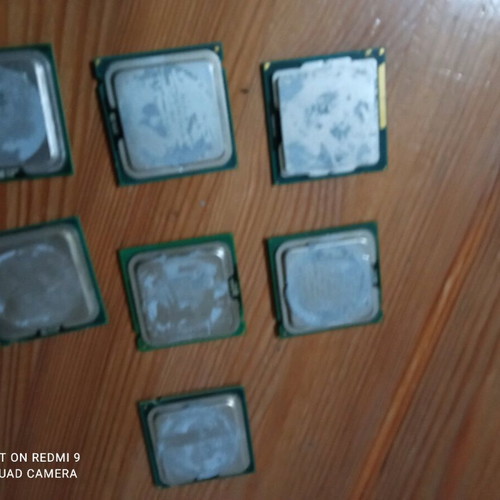 Intel CPUs used processors pack of 8 pieces