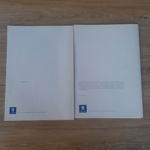 Peugeot 407 catalogs used, set of 2