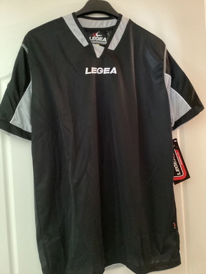 Legea running shirt L new, black