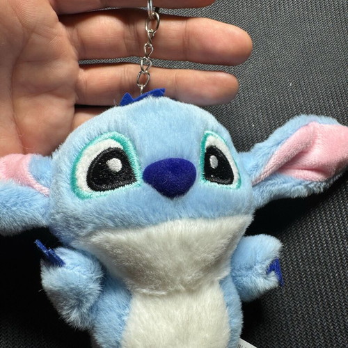Fluffy Stitch keychain like new