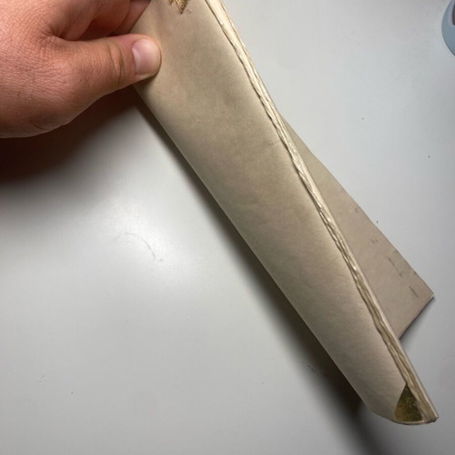 Handmade notebook like new, A5, 28 sheets