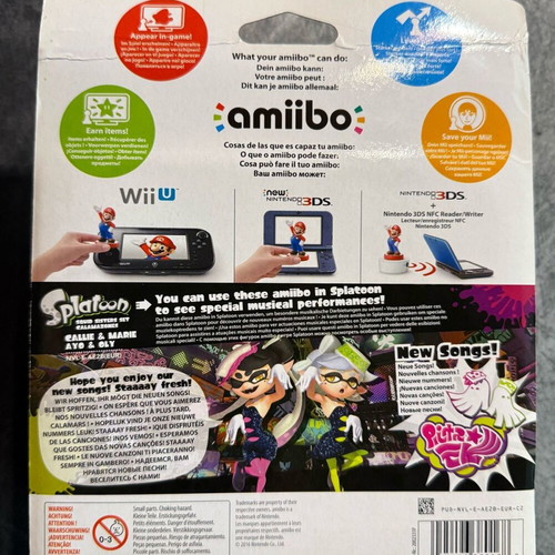 Nintendo Amiibo Splatoon Twin Pack (Callie & Marie) new sealed