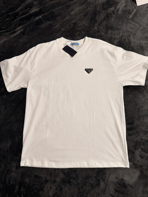 Prada T-shirt new with tags, size L, white