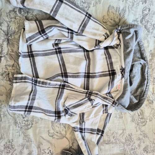 Benetton pants and Zara checkered shirt like new for ages 3-5