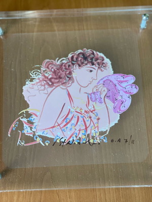 Stathopoulos decorative piece in plexiglass new, numbered collectible