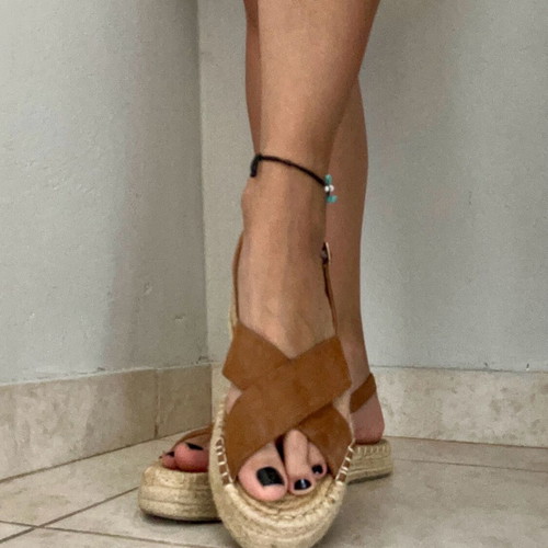 Camel women's sandals size 40, like new