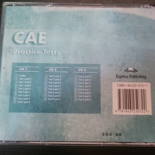 CAE Practice Tests CD used, English for C1