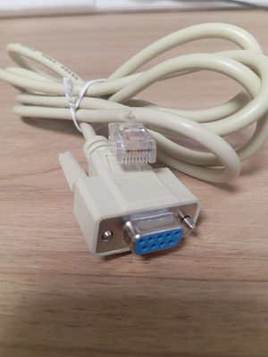 Καλώδιο RS-232 DB9 9-Pin Serial Female σε RJ-45 και RJ-11 1.5m σαν καινούργιο
